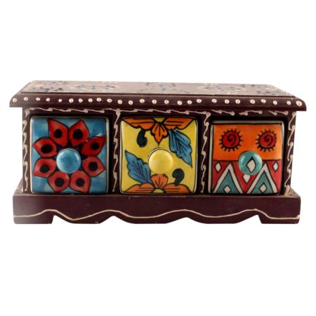 Spice Box-1442 Masala Rack Container Gift Item
